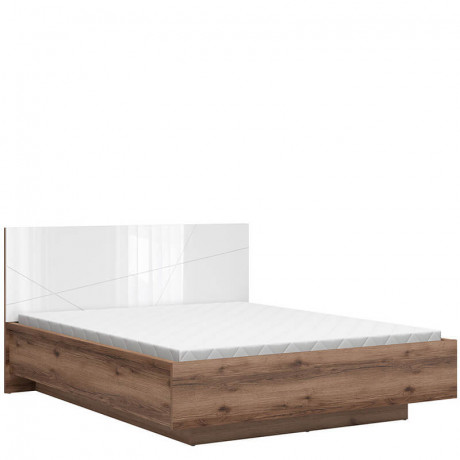 LOZ/160/B FORN BRW King Size Lift Up Storage Bed