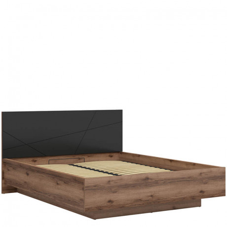 LOZ/160/B FORN BRW King Size Lift Up Storage Bed