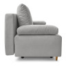 SUN LUX 3DL BRW 3 Seater Sofa Bed Grey Enjoy New 45 