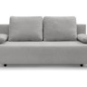 SUN LUX 3DL BRW 3 Seater Sofa Bed Grey Enjoy New 45 