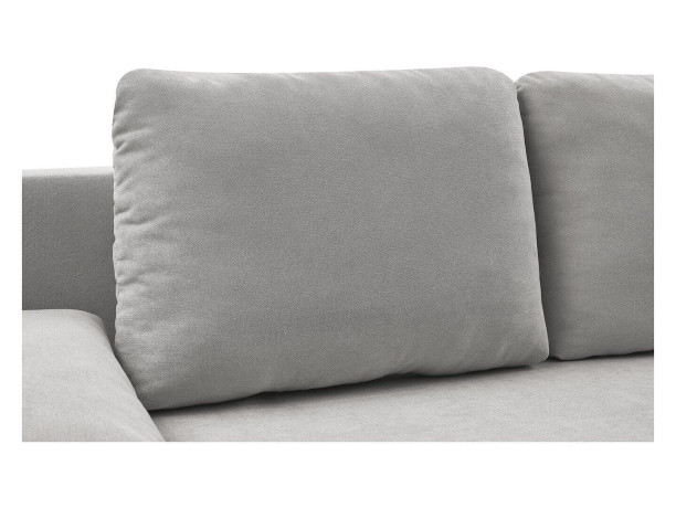 SUN LUX 3DL BRW 3 Seater Sofa Bed Grey Enjoy New 45 