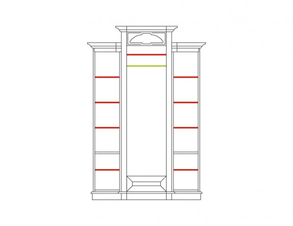 AFRODYTA 3D Wardrobe MEBIN
