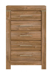 KOM5S/10/7 GENT BRW Chest of Drawers