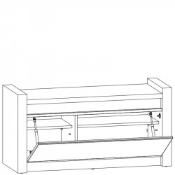 ALAMEDA BRW Hallway Furniture Set