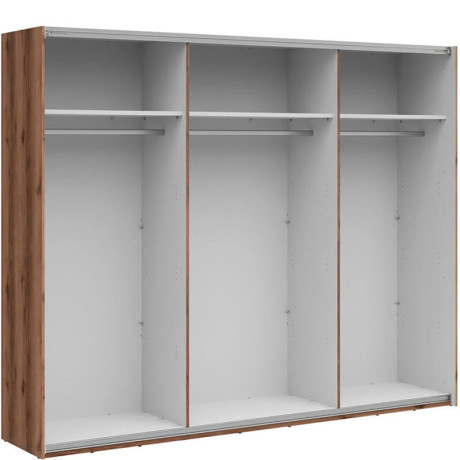 SZF/270 FORN BRW Sliding Door Wardrobe