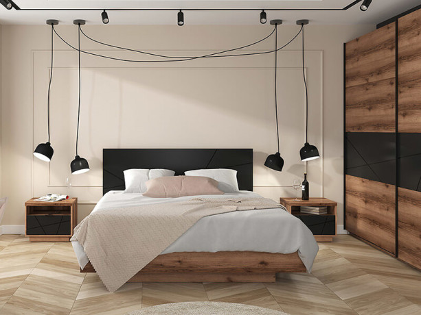 SZF/270 FORN BRW Sliding Door Wardrobe