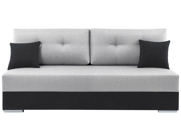 DONA LUX 3DL BRW 3 Seater Sofa Bed Silver