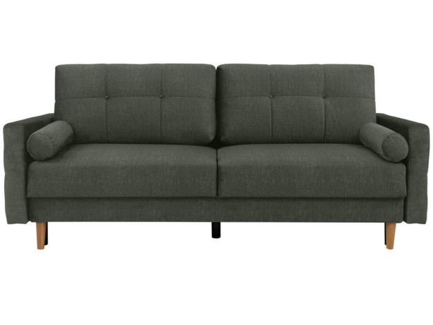 TORENT LUX 3DL BRW 3 Seater Sofa Bed Green Vogue 11
