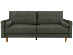 TORENT LUX 3DL BRW 3 Seater Sofa Bed Green Vogue 11