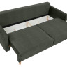 TORENT LUX 3DL BRW 3 Seater Sofa Bed Green Vogue 11