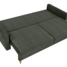 TORENT LUX 3DL BRW 3 Seater Sofa Bed Green Vogue 11