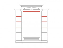 AFRODYTA 4D Wardrobe MEBIN