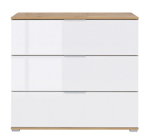 KOM3S ZELE BRW Chest of Drawers