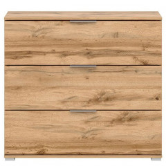 KOM3S ZELE BRW Chest of Drawers
