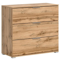 KOM3S ZELE BRW Chest of Drawers