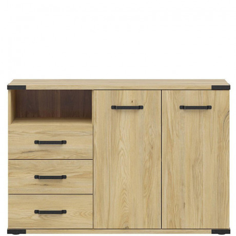 KOM2D3S LARA BRW Dresser
