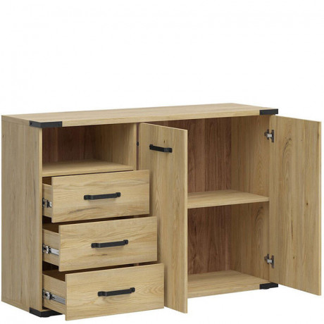 KOM2D3S LARA BRW Dresser