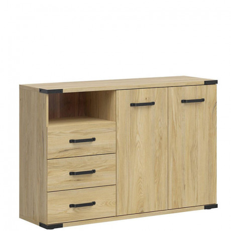 KOM2D3S LARA BRW Dresser