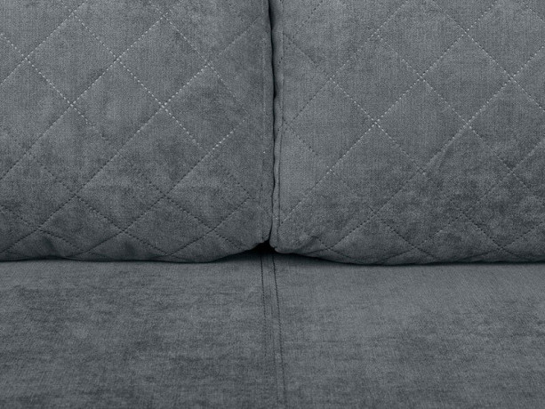 SENTILA LUX 3DL BRW 3 Seater Sofa Bed Grey