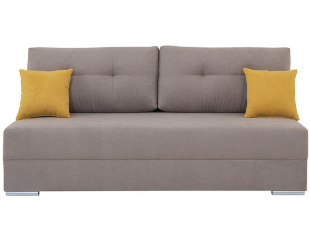 DONA LUX 3DL BRW 3 Seater Sofa Bed Taupe