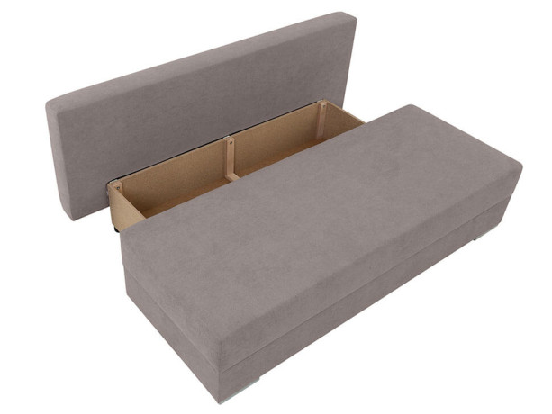 DONA LUX 3DL BRW 3 Seater Sofa Bed Taupe