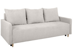 SIGMA LUX 3DL BRW 3 Seater Sofa Beige Onega 2