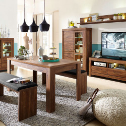 GENT BRW Living Room Furniture Set 1