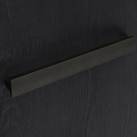 REG1D1W BALIN BRW Glass-Fronted Cabinet