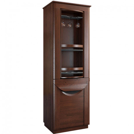 BARI MEBIN Straight Rotating Cocktail Cabinet Right