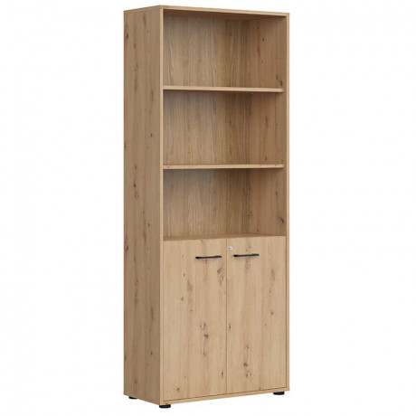 REG2D/200/Z SPACE OFFICE BRW Shelf Unit with Lock