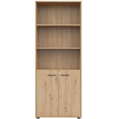 REG2D/200/Z SPACE OFFICE BRW Shelf Unit with Lock