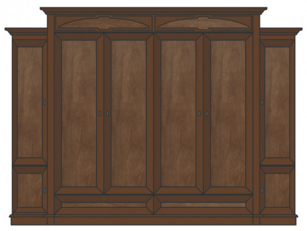 AFRODYTA 6D Wardrobe MEBIN