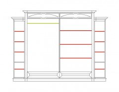 AFRODYTA 6D Wardrobe MEBIN