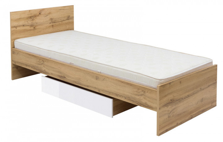 LOZ/90 ZELE BRW Single Bed