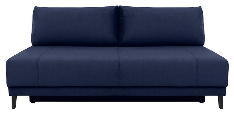 SENTILA LUX 3DL BRW 3 Seater Sofa Bed Blue
