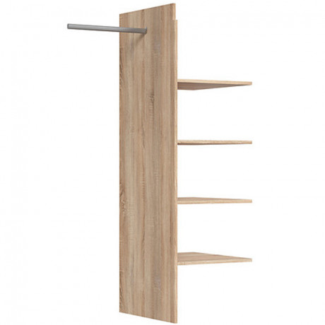 WKSZF/86 KASPIAN BRW Partition with Shelves for the Wardrobe