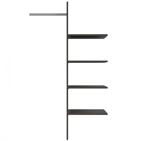 WKSZF/86 KASPIAN BRW Partition with Shelves for the Wardrobe