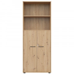 REG2D/200/F12/Z SPACE OFFICE BRW Shelf Unit with Lock