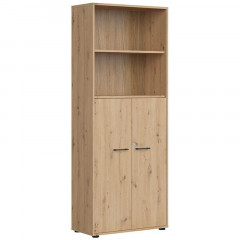 REG2D/200/F12/Z SPACE OFFICE BRW Shelf Unit with Lock