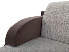 MERIN LUX 3DL BRW Corner Sofa Bed Brown