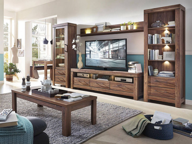 GENT BRW Living Room Furniture Set 3