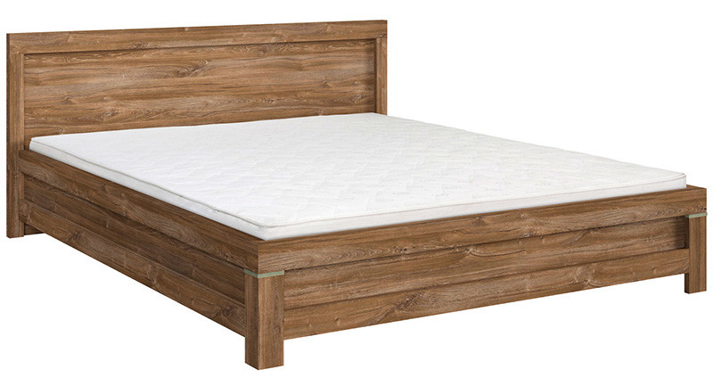 LOZ/160 GENT BRW King Size Bed