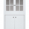 REG2D2W1S KALIO BRW Glass-Fronted Cabinet