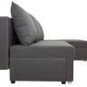 LARO LUX 2DL.RECMU BRW Corner Sofa Bed Grey