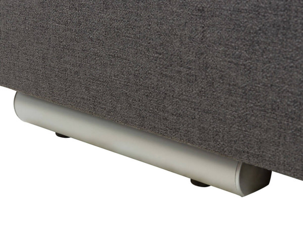 LARO LUX 2DL.RECMU BRW Corner Sofa Bed Grey