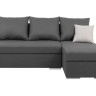 LARO LUX 2DL.RECMU BRW Corner Sofa Bed Grey