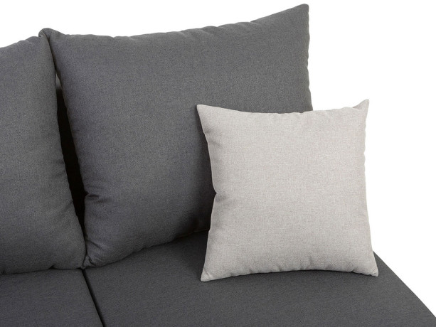 LARO LUX 2DL.RECMU BRW Corner Sofa Bed Grey