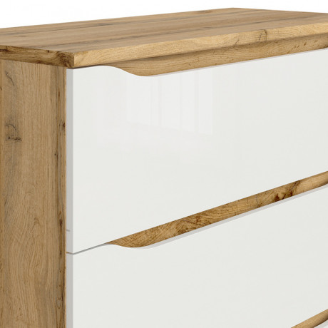 KOM3S NUIS BRW Chest of Drawers
