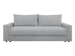 GARCIA LUX 3DL BRW 3 Seater Sofa Bed Grey Poso 110