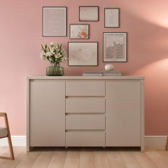 KOM2D4S KASPIAN BRW (cashmere) Dresser